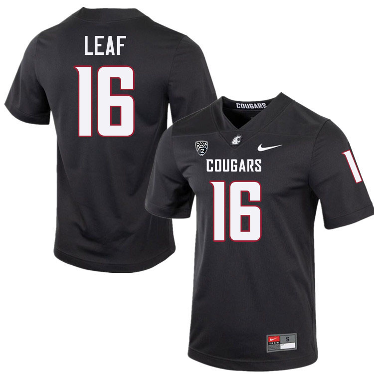 Ryan Leaf WSU Cougars Jersey.Washington State Cougars #16 Ryan Leaf Jersey Youth-Charcoal